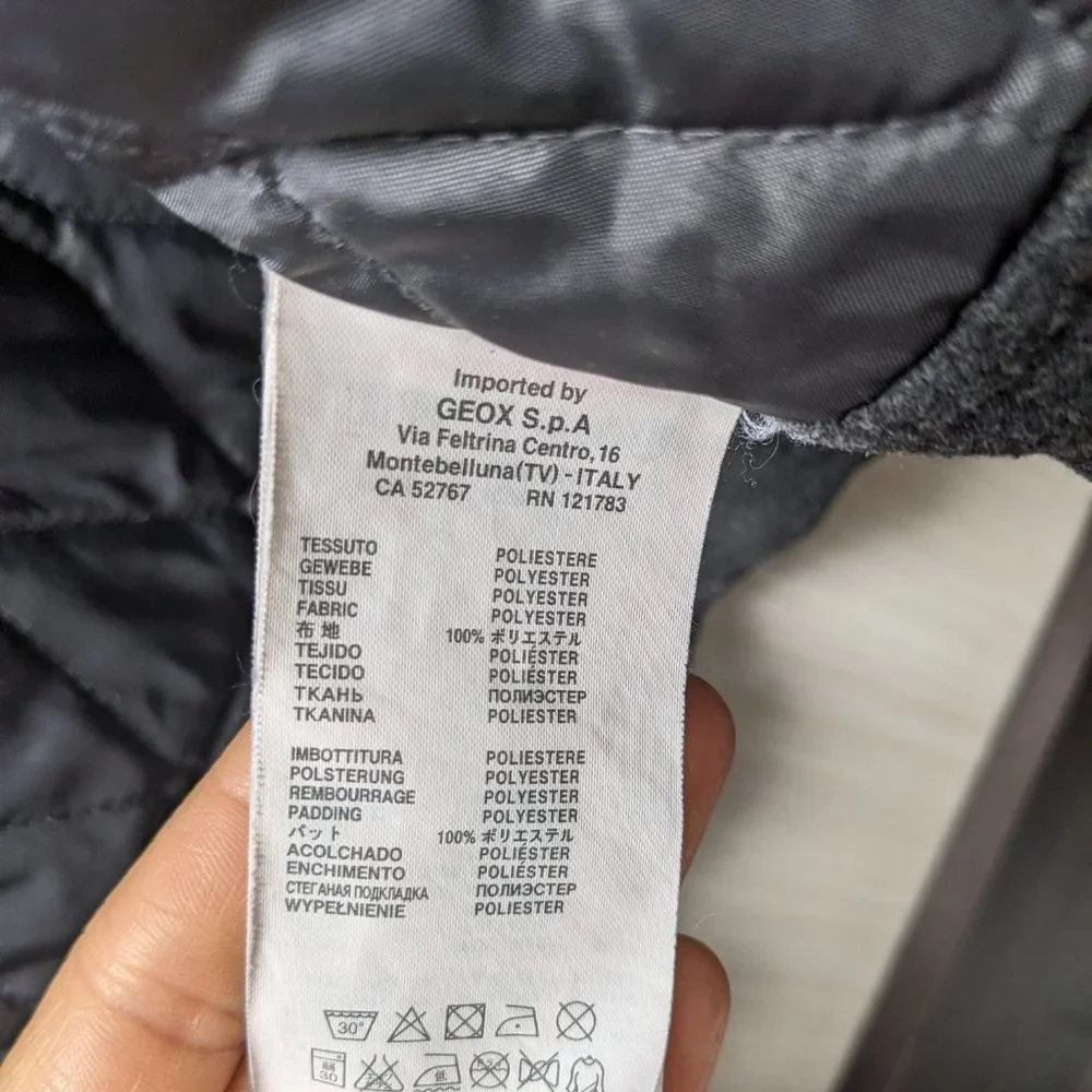 Grey Geox Winter Men's Jacket - Picture 6 of 6